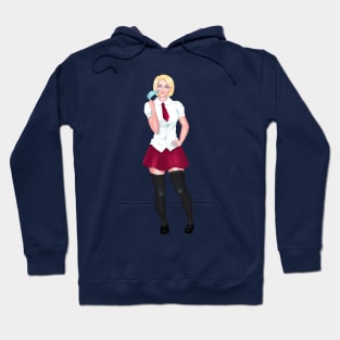 Power Girl as Class President Hoodie